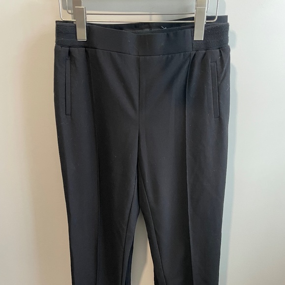 2 pairs mid rise Black pants Size 6 - Picture 1 of 6
